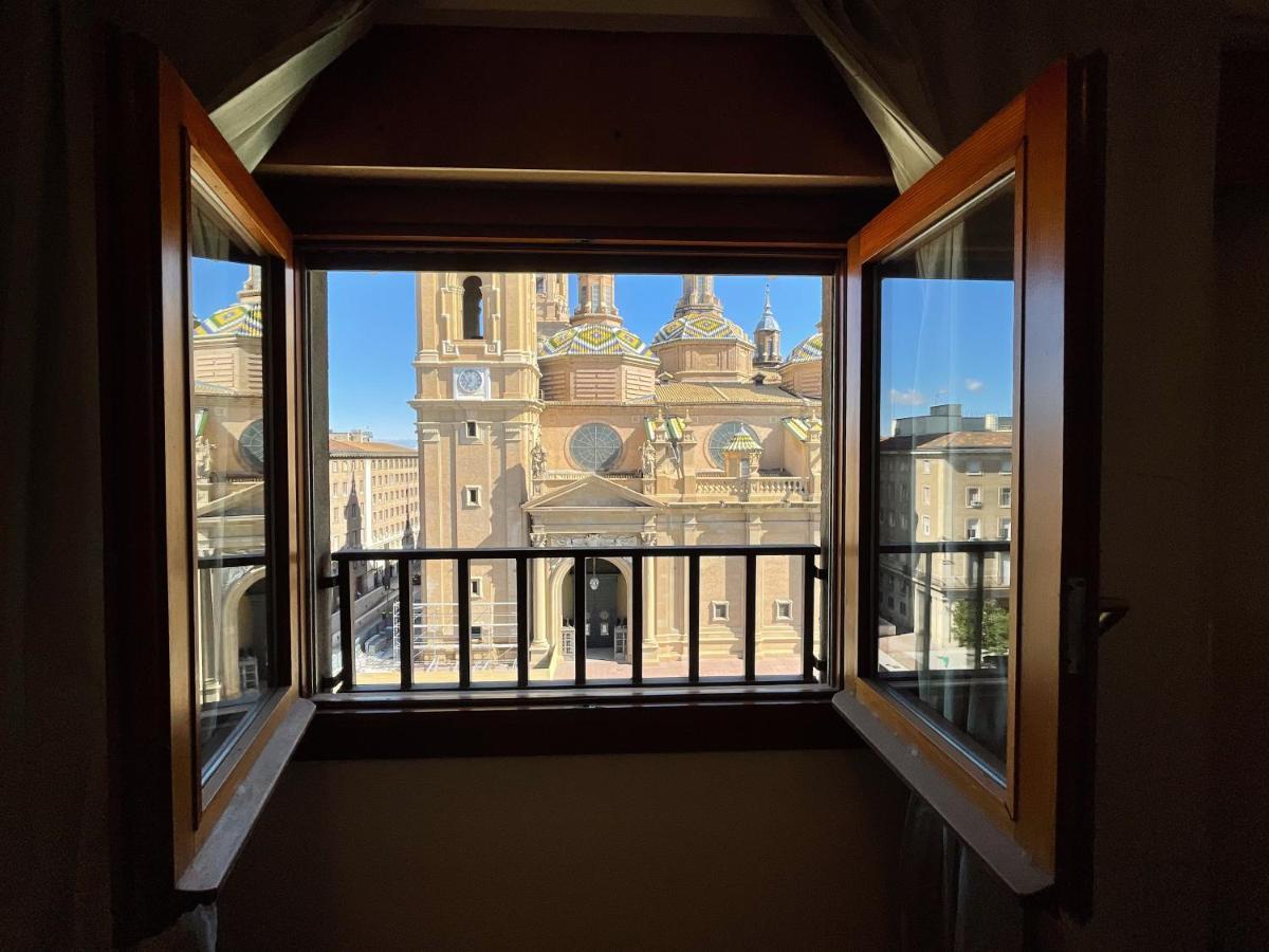 萨拉戈萨Vtz El Balcon A La Basilica I - Vistas Inmejorables A La Basilica Del Pilar!公寓 外观 照片